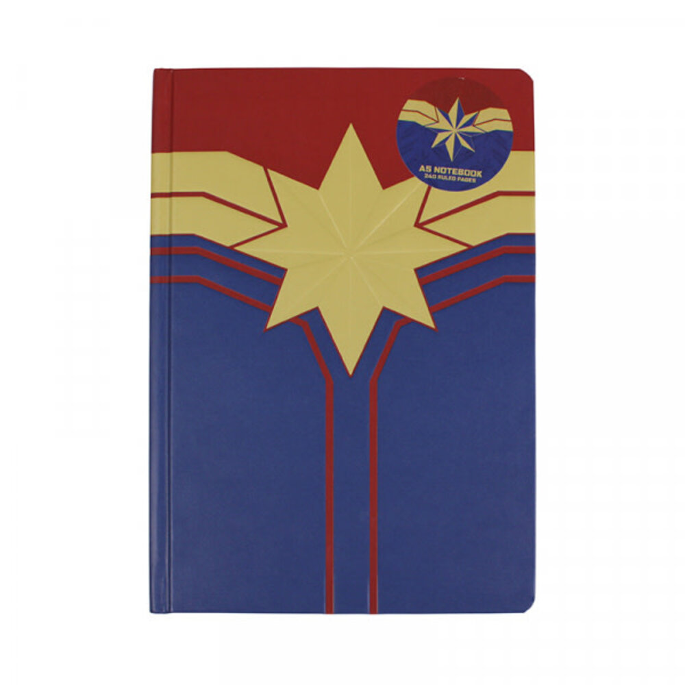 Half Moon Bay Marvel: Captain Marvel A5 Notebook Half Moon Bay Marvel: Captain Marvel A5 Notebook