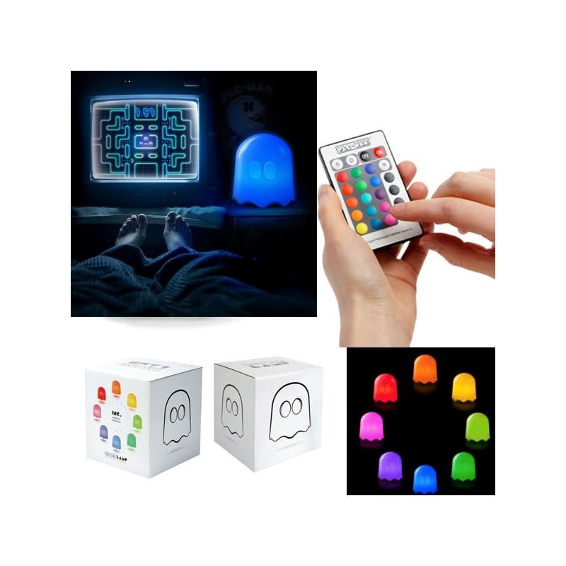 PACMAN Ghost multicolor lamp with remote control Fans