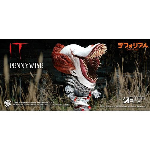 Star Ace IT 2017: Scary Pennywise Defo-Real Soft Vinyl Statue Star Ace IT 2017: Scary Pennywise Defo-Real Soft Vinyl Statue