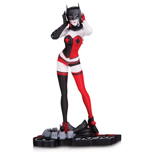 Diamond Direct DC Comics: Harley Quinn Red White and Black Statue by John Timms Diamond Direct DC Comics: Harley Quinn Red White and Black Statue by John Timms