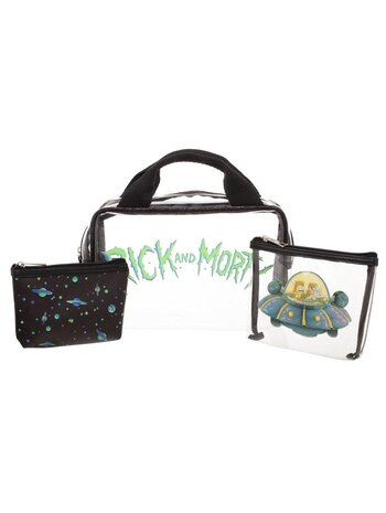 Bioworld Rick and Morty: 3pc Travel Set Bioworld Rick and Morty: 3pc Travel Set