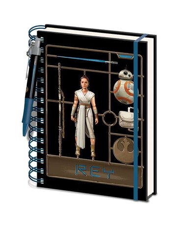 Hole In The Wall Star Wars: The Rise of Skywalker Airfix Rey A5 Notebook Hole In The Wall Star Wars: The Rise of Skywalker Airfix Rey A5 Notebook
