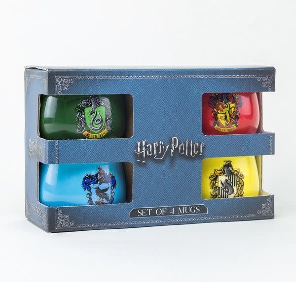 GB eye Harry Potter House Crests 4 mug gift set Gift Box Fans