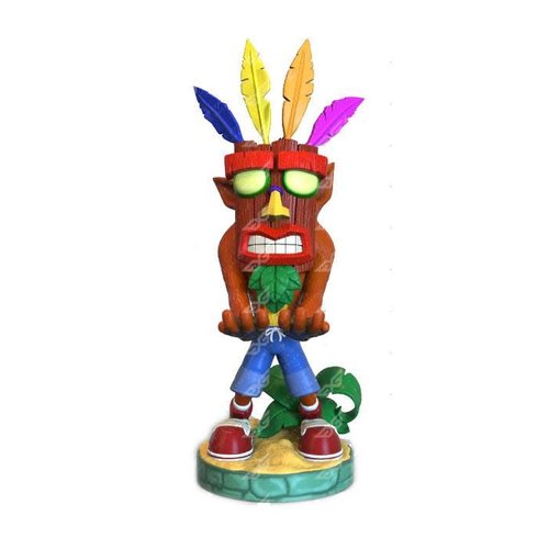 Exquisite Gaming Cable Guy - Crash Bandicoot Aku Phone & Controller Holder Exquisite Gaming Cable Guy - Crash Bandicoot Aku Phone & Controller Holder