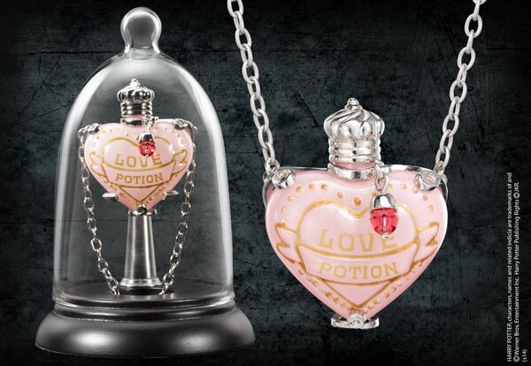 The Noble Collection Harry Potter Love Potion Pendant and Display The Noble Collection Harry Potter Love Potion Pendant and Display