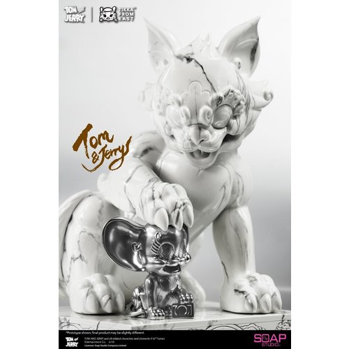 soap studios Looney Tunes: Tom and Jerry White Marble Statue soap studios Looney Tunes: Tom and Jerry White Marble Statue