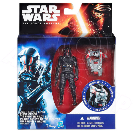 Hasbro Star Wras: First Order Tie Fighter Pilote Elite Figurine Hasbro Star Wras: First Order Tie Fighter Pilote Elite Figurine