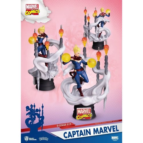 Beast Kingdom Marvel: D-Stage - Captain Marvel PVC Diorama Beast Kingdom Marvel: D-Stage - Captain Marvel PVC Diorama