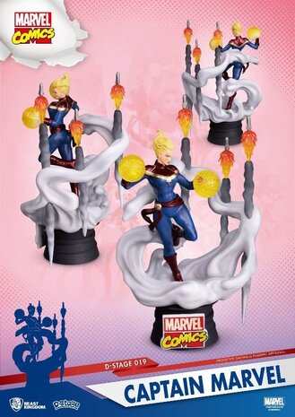 Beast Kingdom Marvel: D-Stage - Captain Marvel PVC Diorama Beast Kingdom Marvel: D-Stage - Captain Marvel PVC Diorama
