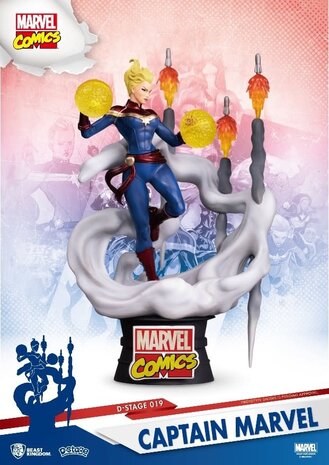 Beast Kingdom Marvel: D-Stage - Captain Marvel PVC Diorama Beast Kingdom Marvel: D-Stage - Captain Marvel PVC Diorama
