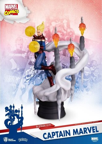 Beast Kingdom Marvel: D-Stage - Captain Marvel PVC Diorama Beast Kingdom Marvel: D-Stage - Captain Marvel PVC Diorama