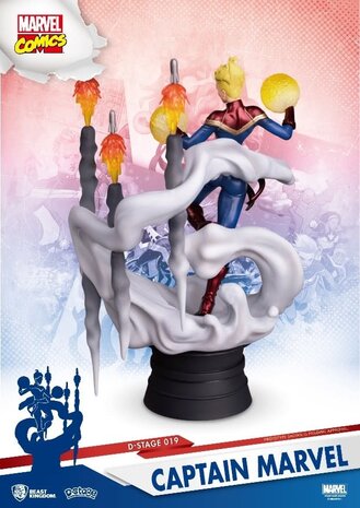 Beast Kingdom Marvel: D-Stage - Captain Marvel PVC Diorama Beast Kingdom Marvel: D-Stage - Captain Marvel PVC Diorama