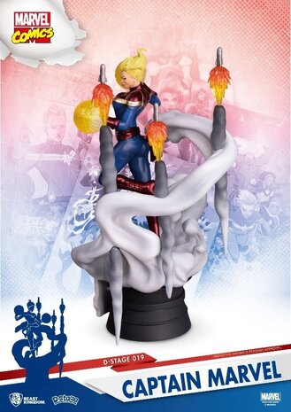 Beast Kingdom Marvel: D-Stage - Captain Marvel PVC Diorama Beast Kingdom Marvel: D-Stage - Captain Marvel PVC Diorama