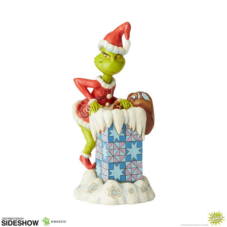 enesco The Grinch: Grinch Climbing in the Chimney enesco The Grinch: Grinch Climbing in the Chimney