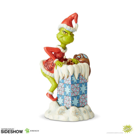 enesco The Grinch: Grinch Climbing in the Chimney enesco The Grinch: Grinch Climbing in the Chimney