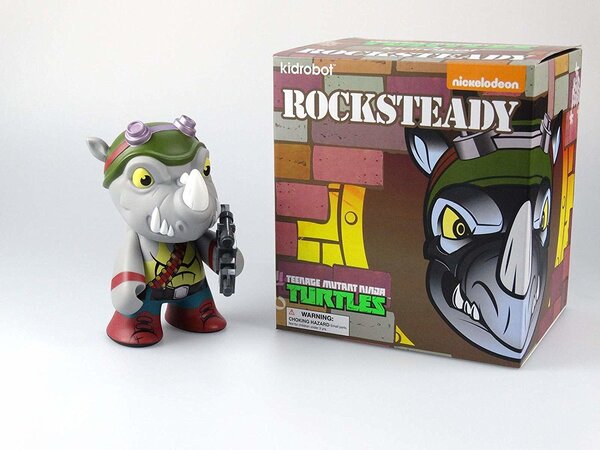 Kidrobot TMNT: Rocksteady Medium Figure Kidrobot TMNT: Rocksteady Medium Figure