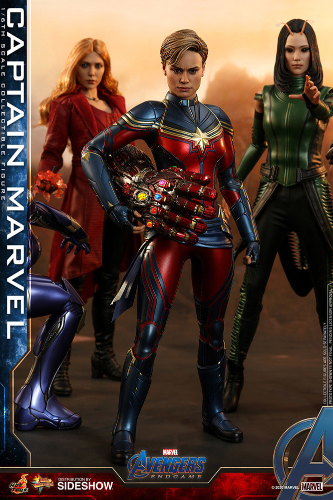 Marvel: Avengers Endgame - Captain Marvel 1:6 Scale Figure Marvel: Avengers Endgame - Captain Marvel 1:6 Scale Figure