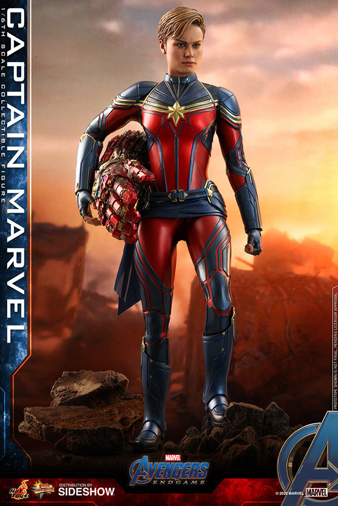 Marvel: Avengers Endgame - Captain Marvel 1:6 Scale Figure Marvel: Avengers Endgame - Captain Marvel 1:6 Scale Figure
