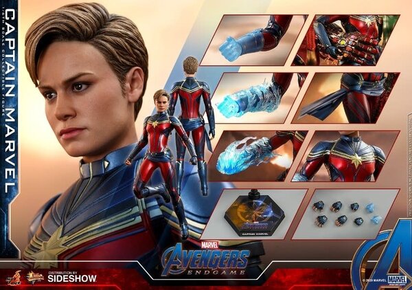 Marvel: Avengers Endgame - Captain Marvel 1:6 Scale Figure Marvel: Avengers Endgame - Captain Marvel 1:6 Scale Figure