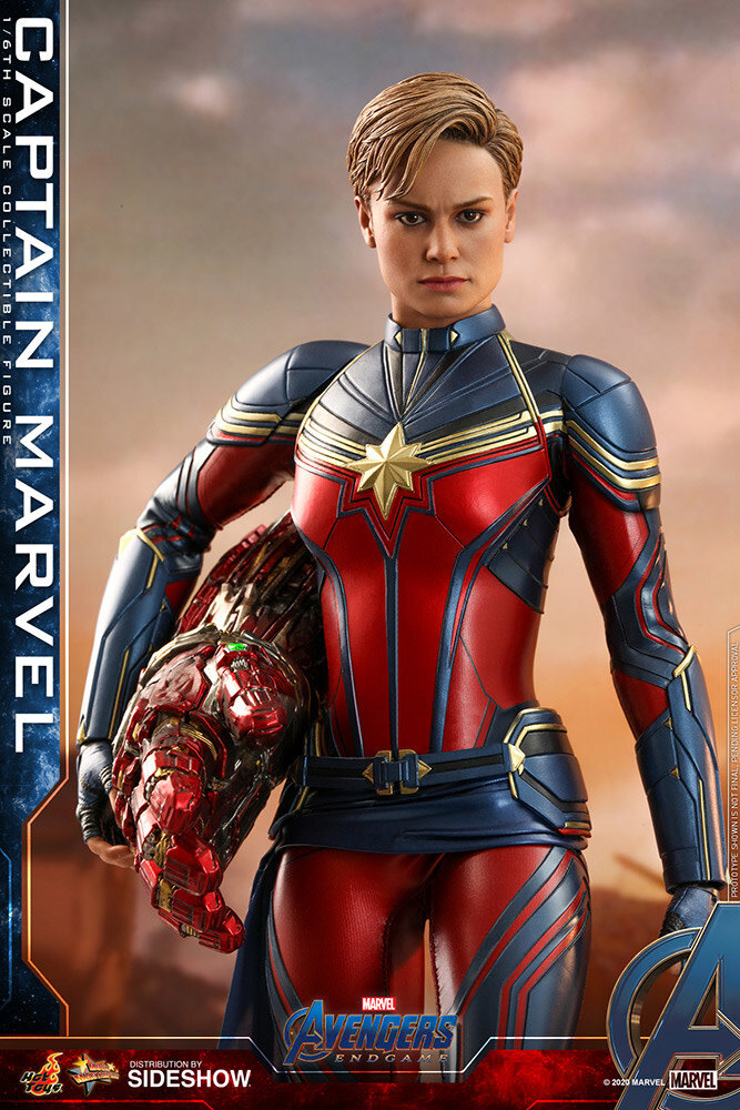 Marvel: Avengers Endgame - Captain Marvel 1:6 Scale Figure Marvel: Avengers Endgame - Captain Marvel 1:6 Scale Figure