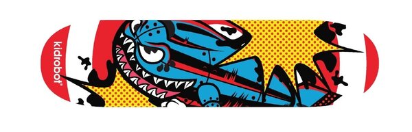 Kidrobot Kidrobot Bomb Skateboard Deck Kidrobot Kidrobot Bomb Skateboard Deck