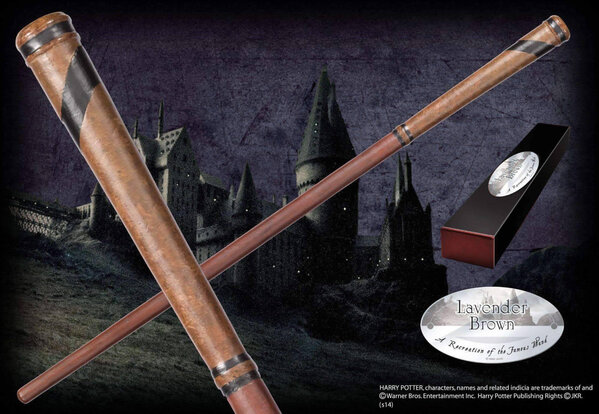 The Noble Collection Harry Potter Wand Lavendar Brown (Character-Edition) The Noble Collection Harry Potter Wand Lavendar Brown (Character-Edition)