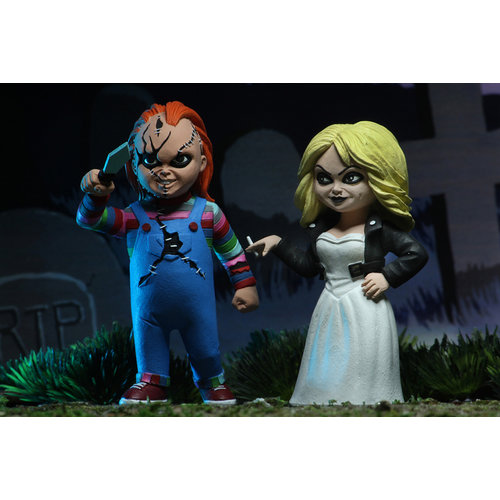 NECA Bride of Chucky: Toony Terrors - Chucky and Tiffany 2-Pack NECA Bride of Chucky: Toony Terrors - Chucky and Tiffany 2-Pack