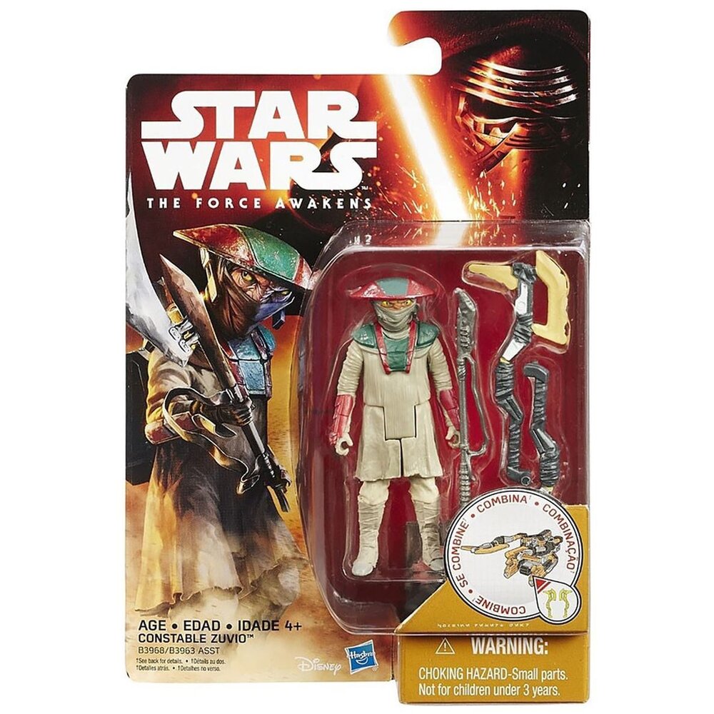 Hasbro Star Wars: Episode VII - Snow en Desert Constable Zuvio Figuur Hasbro Star Wars: Episode VII - Snow en Desert Constable Zuvio Figuur