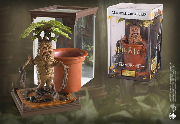 The Noble Collection Harry Potter: Magical Creatures nr. 17 - Mandrake The Noble Collection Harry Potter: Magical Creatures nr. 17 - Mandrake