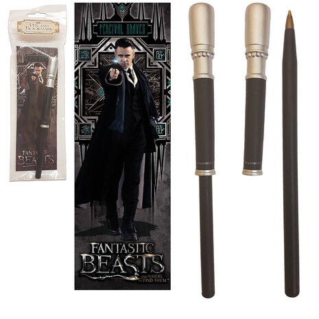 The Noble Collection Fantastic Beasts: Percival Graves Wand Pen and Bookmark The Noble Collection Fantastic Beasts: Percival Graves Wand Pen and Bookmark