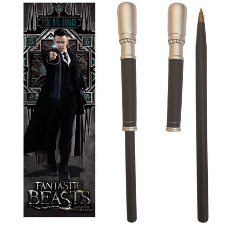 The Noble Collection Fantastic Beasts: Percival Graves Wand Pen and Bookmark The Noble Collection Fantastic Beasts: Percival Graves Wand Pen and Bookmark