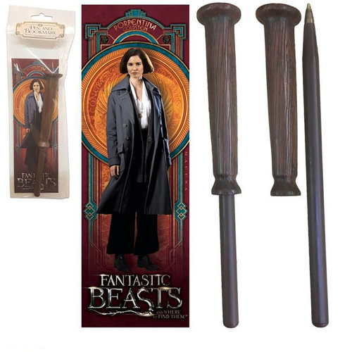 The Noble Collection Fantastic Beasts: Porpentina Goldstein Wand Pen and The Noble Collection Fantastic Beasts: Porpentina Goldstein Wand Pen and
