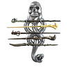 The Noble Collection Harry Potter - Wand Display The Dark Mark The Noble Collection Harry Potter - Wand Display The Dark Mark