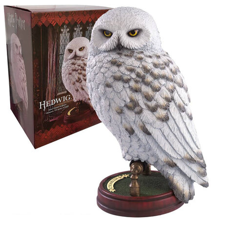 The Noble Collection Harry Potter: Hedwig 9.5 inch Resin Sculpture The Noble Collection Harry Potter: Hedwig 9.5 inch Resin Sculpture
