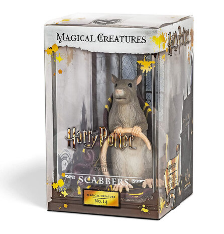 The Noble Collection Harry Potter: Magical Creatures Nr. 14 - Scabbers The Noble Collection Harry Potter: Magical Creatures Nr. 14 - Scabbers