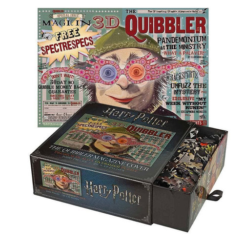 The Noble Collection Harry Potter: The Quibbler Magazine Cover Puzzle The Noble Collection Harry Potter: The Quibbler Magazine Cover Puzzle