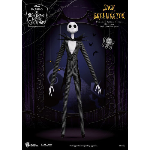 Beast Kingdom Nightmare Before Christmas: Jack Skellington 1:9 Scale Action Figure Beast Kingdom Nightmare Before Christmas: Jack Skellington 1:9 Scale Action Figure