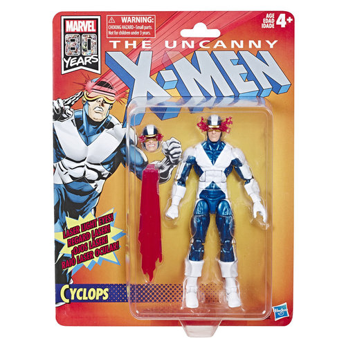 HASBRO X-Men Marvel Retro Collection Cyclops Figure HASBRO X-Men Marvel Retro Collection Cyclops Figure