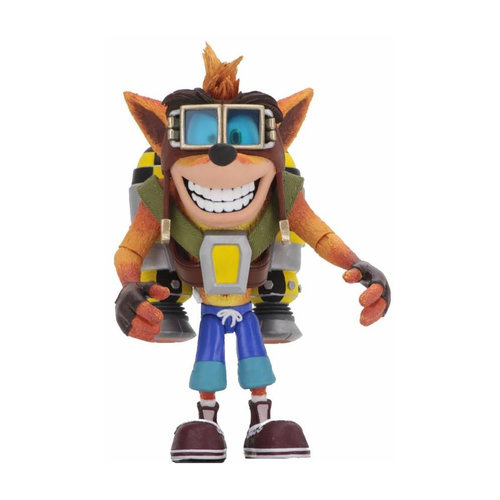 NECA Crash Bandicoot: Deluxe Crash with Jetpack 7 inch Action Figure NECA Crash Bandicoot: Deluxe Crash with Jetpack 7 inch Action Figure