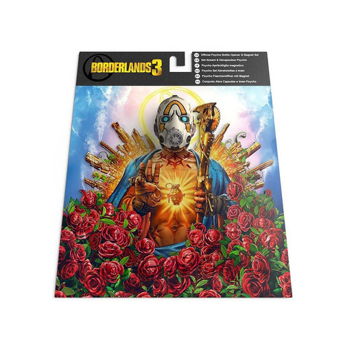 Rubberroad Borderlands 3: Psycho Bottle Opener & Magnet Set Rubberroad Borderlands 3: Psycho Bottle Opener & Magnet Set