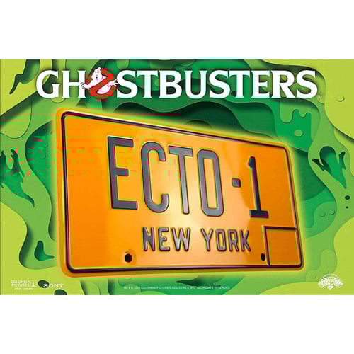 doctor collector Ghostbusters - ECTO-1 Licence Plate Replica doctor collector Ghostbusters - ECTO-1 Licence Plate Replica
