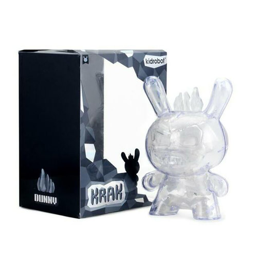 Kidrobot Dunny: Crystal 8 inch Krak Dunny by Scott Tolleson Kidrobot Dunny: Crystal 8 inch Krak Dunny by Scott Tolleson