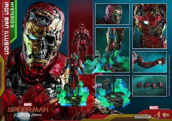 Marvel: Spider-Man Far from Home - Mysterio's Iron Man Illusion 1:6 Scale Figure Marvel: Spider-Man Far from Home - Mysterio's Iron Man Illusion 1:6 Scale Figure