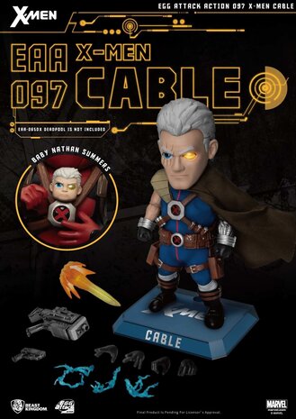 Beast Kingdom Marvel: X-Men - Cable Action Figure Beast Kingdom Marvel: X-Men - Cable Action Figure