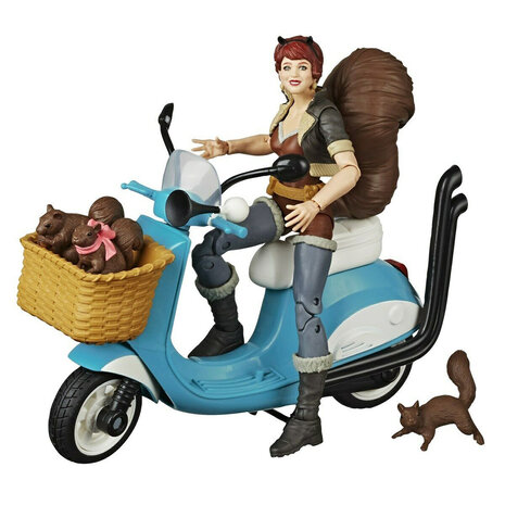 Hasbro Marvel Legends: Squirrel Girl with Vehicle Hasbro Marvel Legends: Squirrel Girl with Vehicle