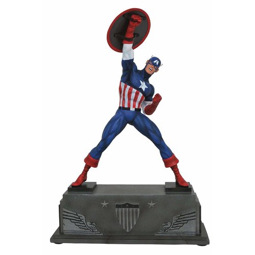 DIAMOND SELECT TOYS Marvel Premier Collection: Captain America Statue DIAMOND SELECT TOYS Marvel Premier Collection: Captain America Statue