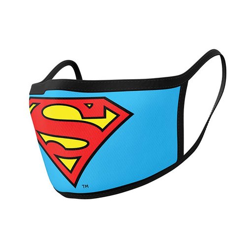 Hole In The Wall Superman Logo - Facemask (x2) Hole In The Wall Superman Logo - Facemask (x2)