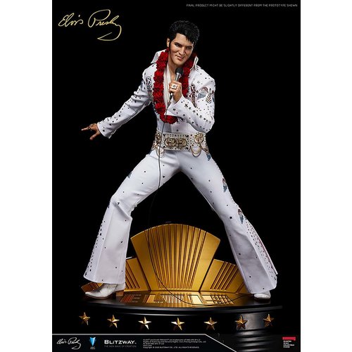Blitzway Elvis Presley: Elvis Aaron Presley 1:4 Scale Statue Blitzway Elvis Presley: Elvis Aaron Presley 1:4 Scale Statue