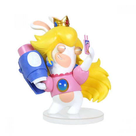 Ubisoft Nintendo: Mario + Rabbids Kingdom Battle Rabbid Peach 3" Figure Ubisoft Nintendo: Mario + Rabbids Kingdom Battle Rabbid Peach 3" Figure