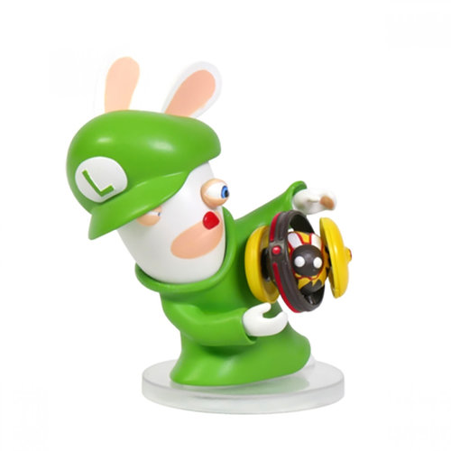 Ubisoft Mario + Rabbids Kingdom Battle Rabbid Luigi 3" Figure Ubisoft Mario + Rabbids Kingdom Battle Rabbid Luigi 3" Figure